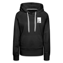 Load image into Gallery viewer, "cattails" women’s premium hoodie - black