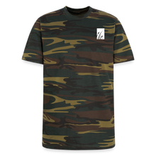 Load image into Gallery viewer, "cattails" unisex camo tee - green camo