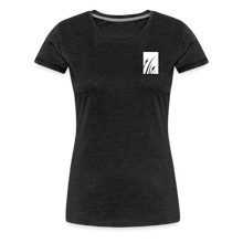 Load image into Gallery viewer, "cattails" women’s premium t-shirt - charcoal grey