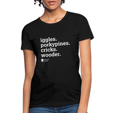Load image into Gallery viewer, "Delco nature" women's t-Shirt - black