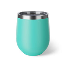 Load image into Gallery viewer, copper vacuum insulated teal cup, 12oz