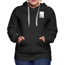 Load image into Gallery viewer, "cattails" women’s premium hoodie - black