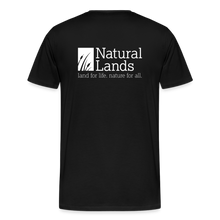 Load image into Gallery viewer, "cattails" men's premium t-shirt - black