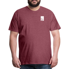 Load image into Gallery viewer, "cattails" men's premium t-shirt - heather burgundy