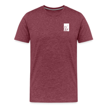 Load image into Gallery viewer, "cattails" men's premium t-shirt - heather burgundy