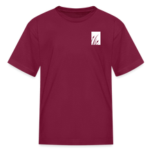 Load image into Gallery viewer, "cattails" kids' t-shirt - burgundy