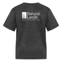 Load image into Gallery viewer, "cattails" kids' t-shirt - heather black