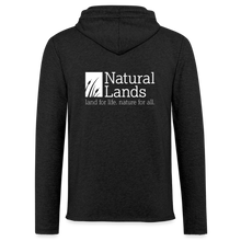 Load image into Gallery viewer, "cattails" unisex lightweight terry hoodie - charcoal grey