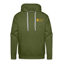 Load image into Gallery viewer, 'wild. life.' men's hoodie - olive green
