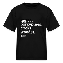 Load image into Gallery viewer, nature in Delco kids' t-shirt (3 colors) - black