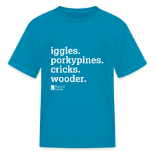 Load image into Gallery viewer, nature in Delco kids' t-shirt (3 colors) - turquoise