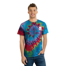 Load image into Gallery viewer, Natural Lands tie-dye tee, spiral

