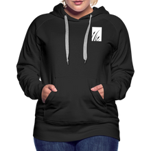 Load image into Gallery viewer, "cattails" women’s premium hoodie - black
