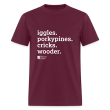 Load image into Gallery viewer, nature in Delco t-shirt - burgundy

