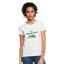 Load image into Gallery viewer, "Trek-a-Thon" women's t-shirt - white
