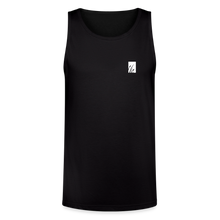 Load image into Gallery viewer, "cattails" tri-blend organic tank - black
