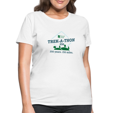 Load image into Gallery viewer, "Trek-a-Thon" women's t-shirt - white
