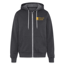 Load image into Gallery viewer, 'wild. life.' unisex zip hoodie - charcoal grey
