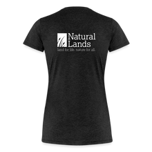 Load image into Gallery viewer, "cattails" women’s premium t-shirt - charcoal grey
