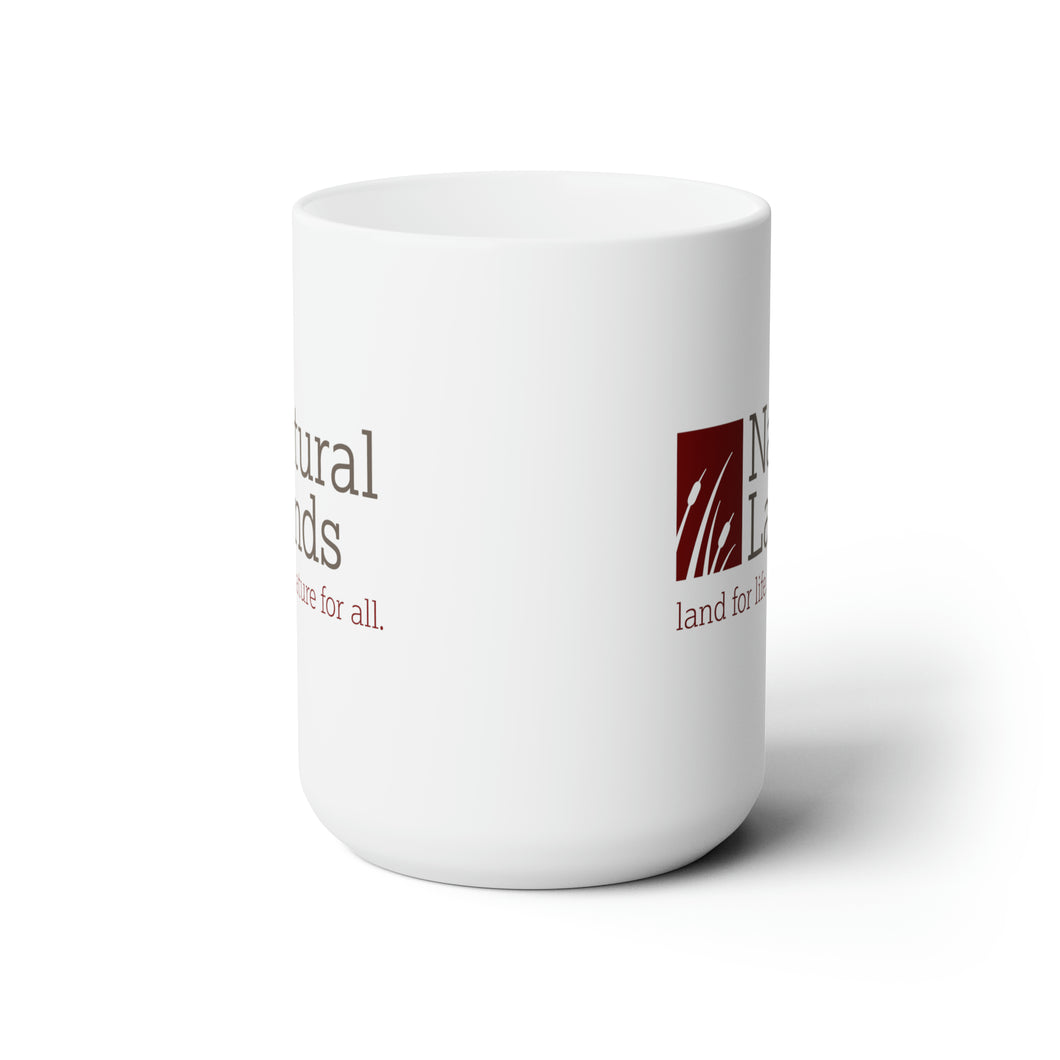 Natural Lands ceramic mug 15oz