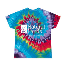 Load image into Gallery viewer, Natural Lands tie-dye tee, spiral
