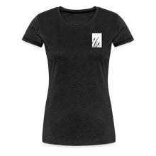 Load image into Gallery viewer, &quot;cattails&quot; women’s premium t-shirt - charcoal grey
