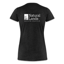 Load image into Gallery viewer, &quot;cattails&quot; women’s premium t-shirt - charcoal grey
