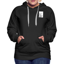 Load image into Gallery viewer, &quot;cattails&quot; women’s premium hoodie - black
