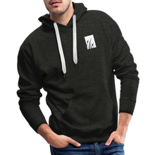Load image into Gallery viewer, &quot;cattails&quot; men’s premium hoodie - charcoal grey
