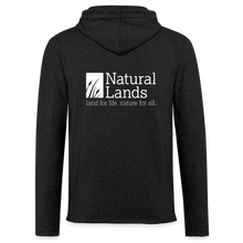 Load image into Gallery viewer, &quot;cattails&quot; unisex lightweight terry hoodie - charcoal grey
