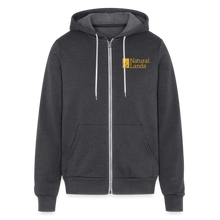 Load image into Gallery viewer, &#39;wild. life.&#39; unisex zip hoodie - charcoal grey
