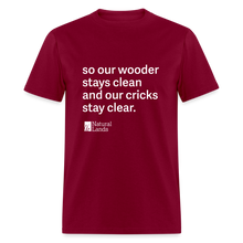 Load image into Gallery viewer, wooder T-Shirt - burgundy
