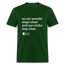 Load image into Gallery viewer, wooder T-Shirt - forest green
