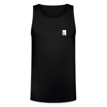 Load image into Gallery viewer, &#39;cattails&#39; tri-blend organic tank - black
